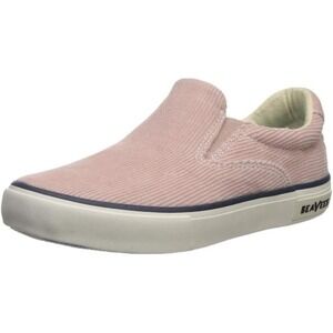 SeaVees Hawthorne Slip On Cordies Sneakers Pink Corduroy Size 13 C